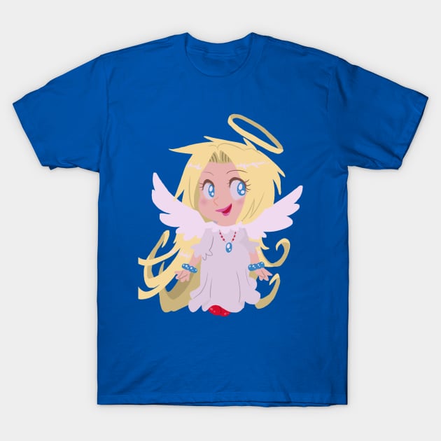 Blond Angel Girl T-Shirt by saradaboru